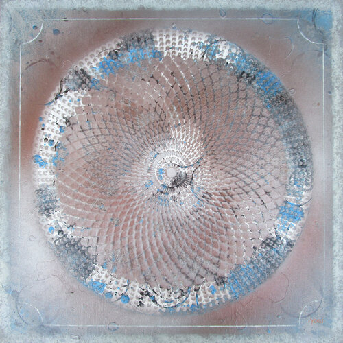 Nada Brahma 8 by Jörg "Yogi" Schäfer, Painting for Sale on Select