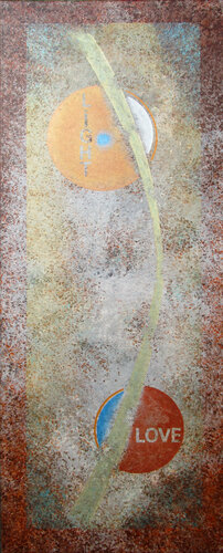 Meditation 6 by Jörg "Yogi" Schäfer, Painting for Sale on Select