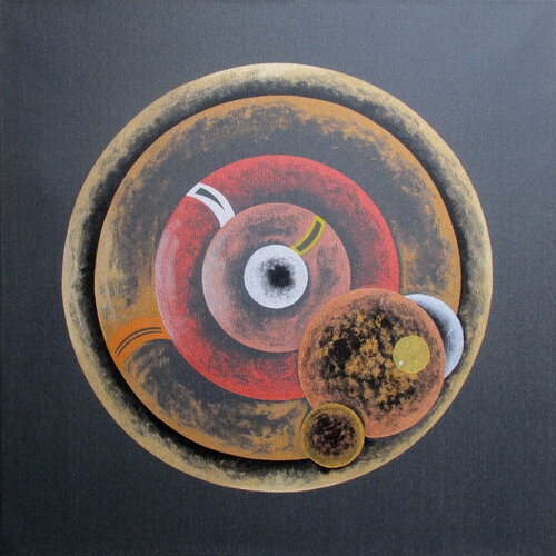 Licht &  Klang 7 by Jörg "Yogi" Schäfer, Painting for Sale on Select