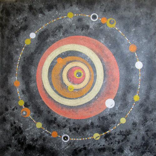 Kornkreise 1 by Jörg "Yogi" Schäfer, Painting for Sale on Select