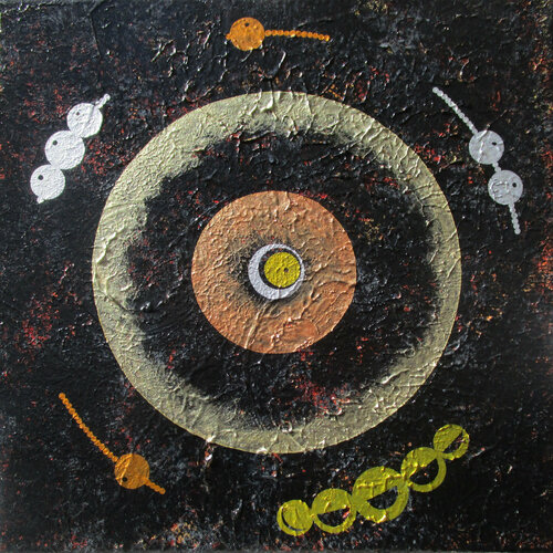 kleine Kornkreise 5 by Jörg "Yogi" Schäfer, Painting for Sale on Select