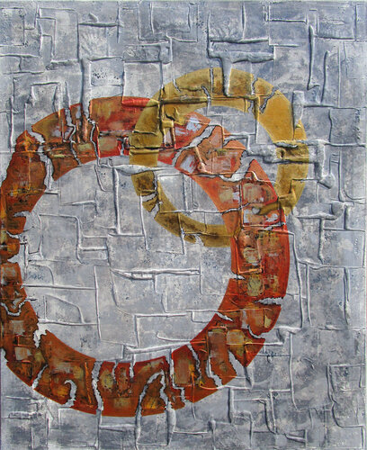 Zeitlos 6 by Jörg "Yogi" Schäfer, Painting for Sale on Select