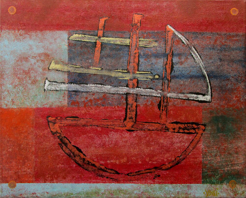 Signs 8 by Jörg "Yogi" Schäfer, Painting for Sale on Select