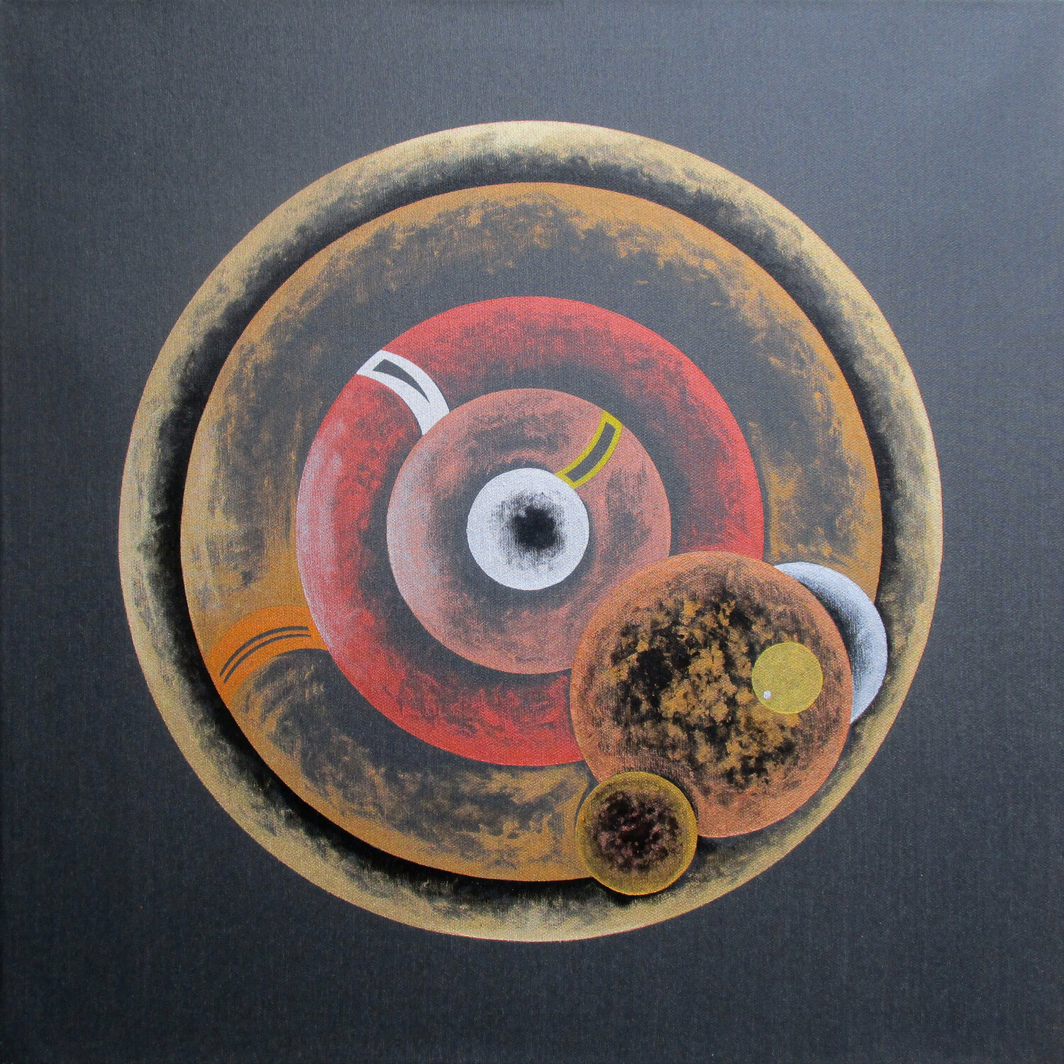 Licht &  Klang 7 Jörg "Yogi" Schäfer Original painting for sale