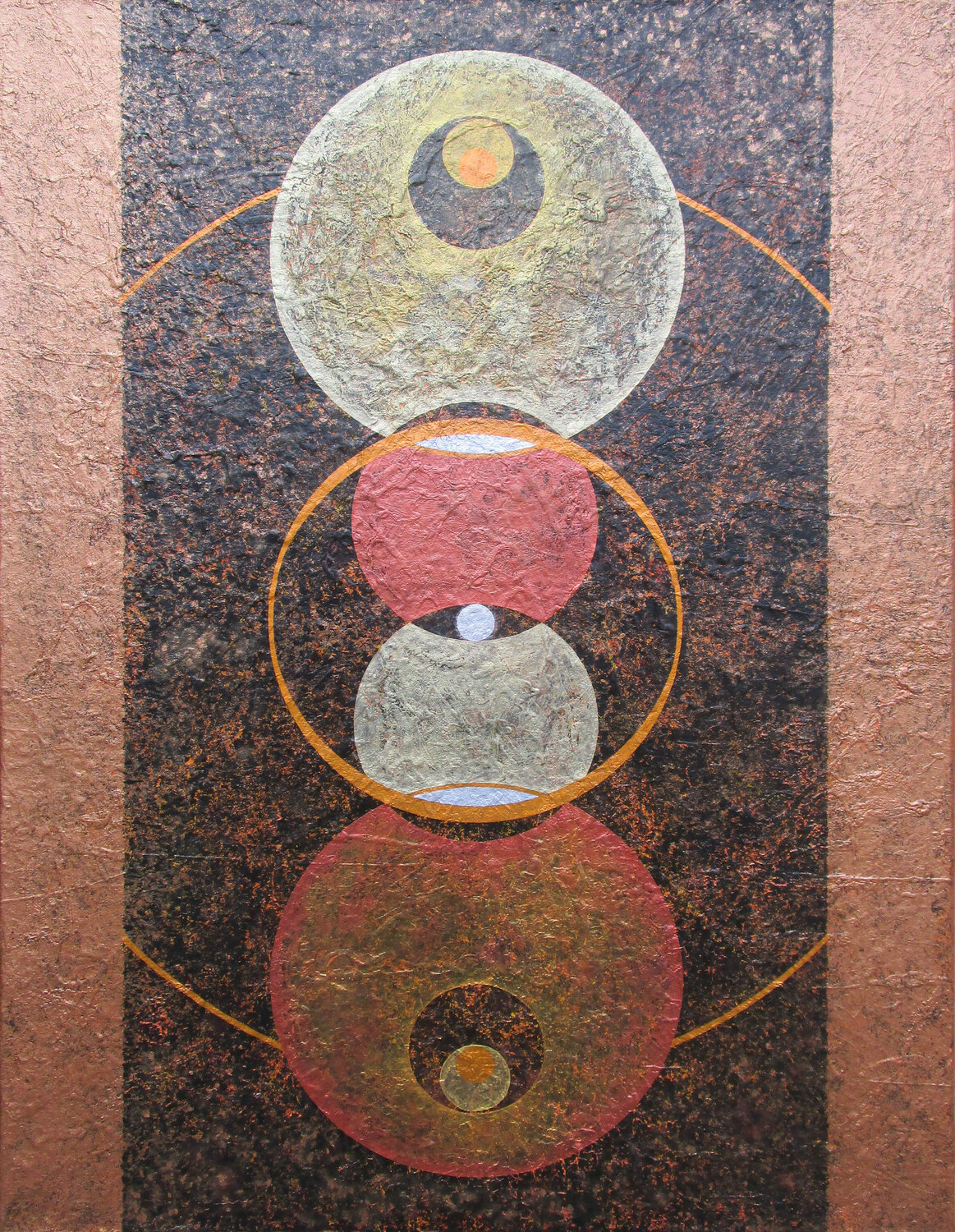Blickfeld 1 Jörg "Yogi" Schäfer Original painting for sale