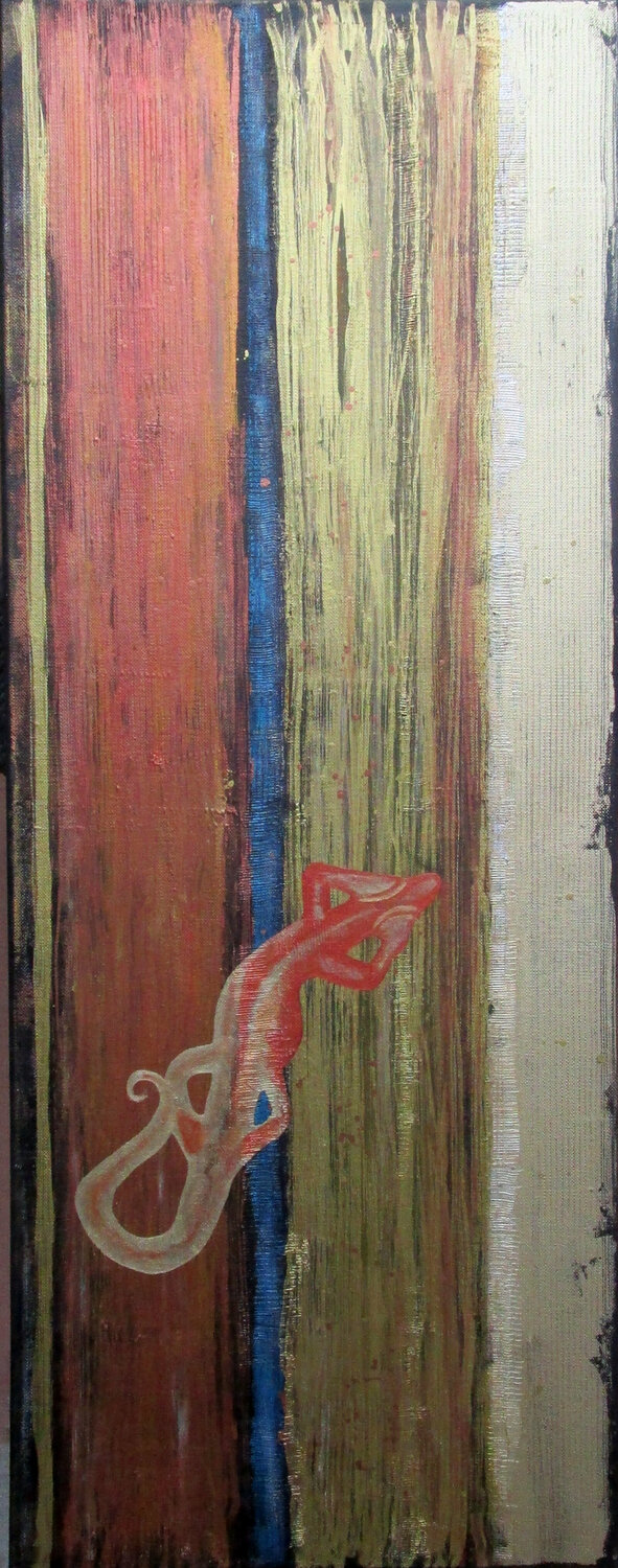 Weisheit Jörg "Yogi" Schäfer Original painting for sale