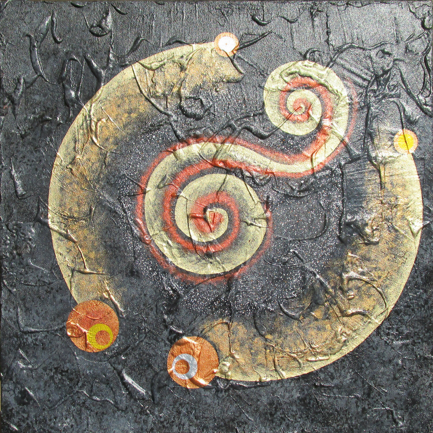 Vollkommenheit Jörg "Yogi" Schäfer Original painting for sale