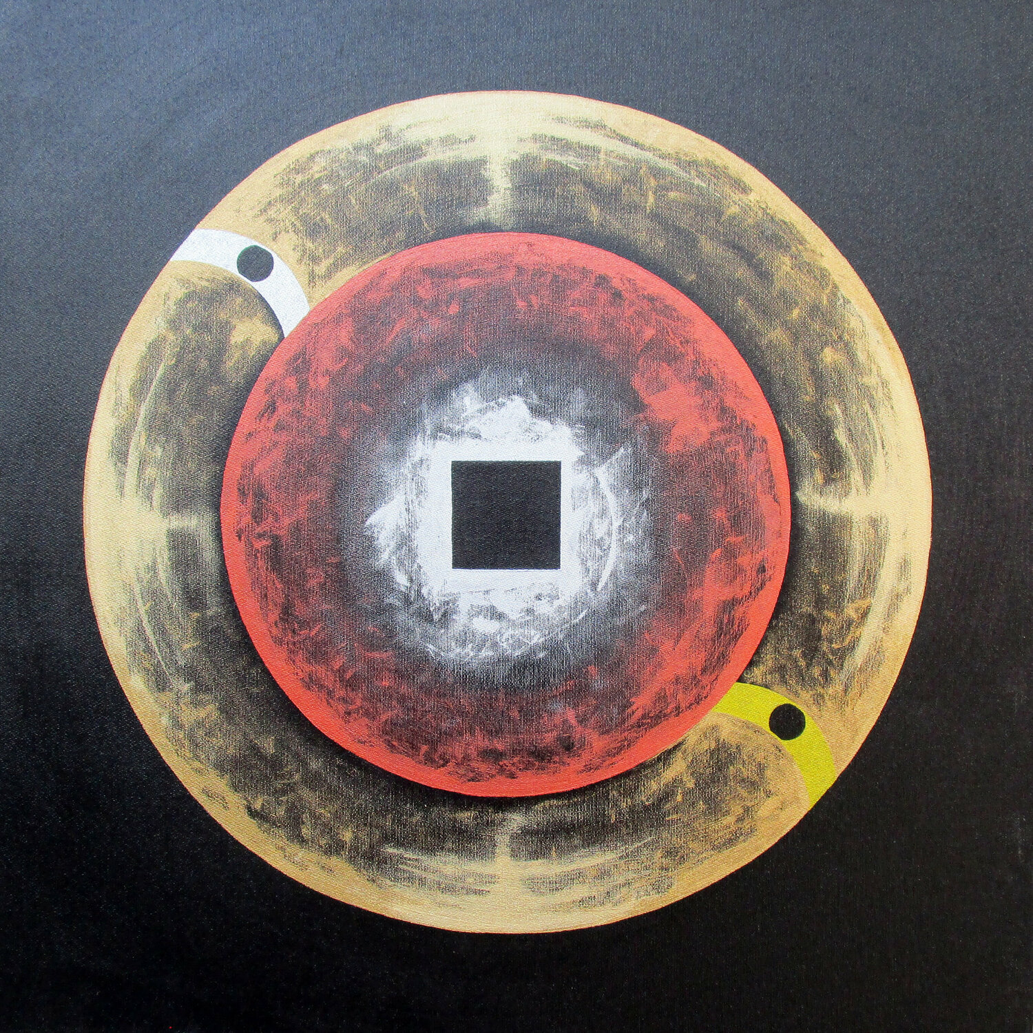 Licht &  Klang 3 Jörg "Yogi" Schäfer Original painting for sale