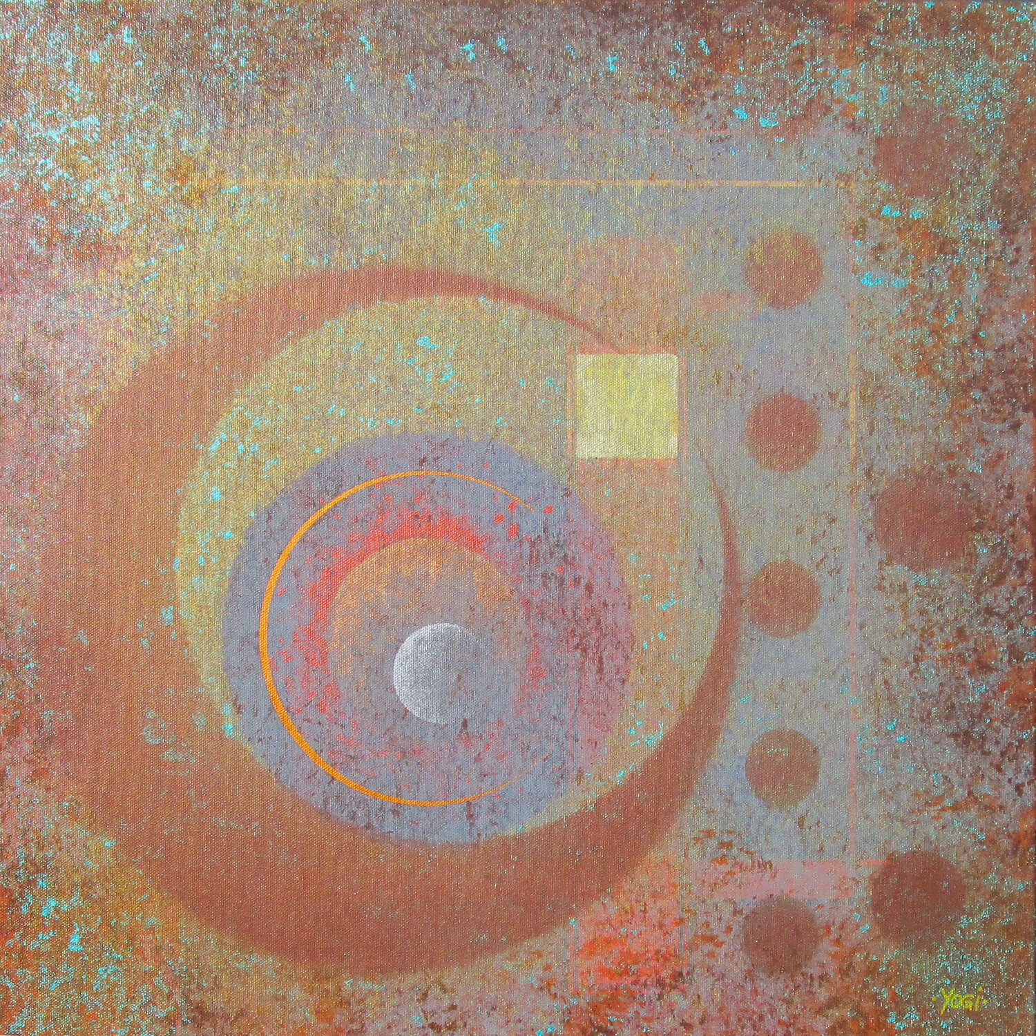 Digitale Klänge Jörg "Yogi" Schäfer Original painting for sale