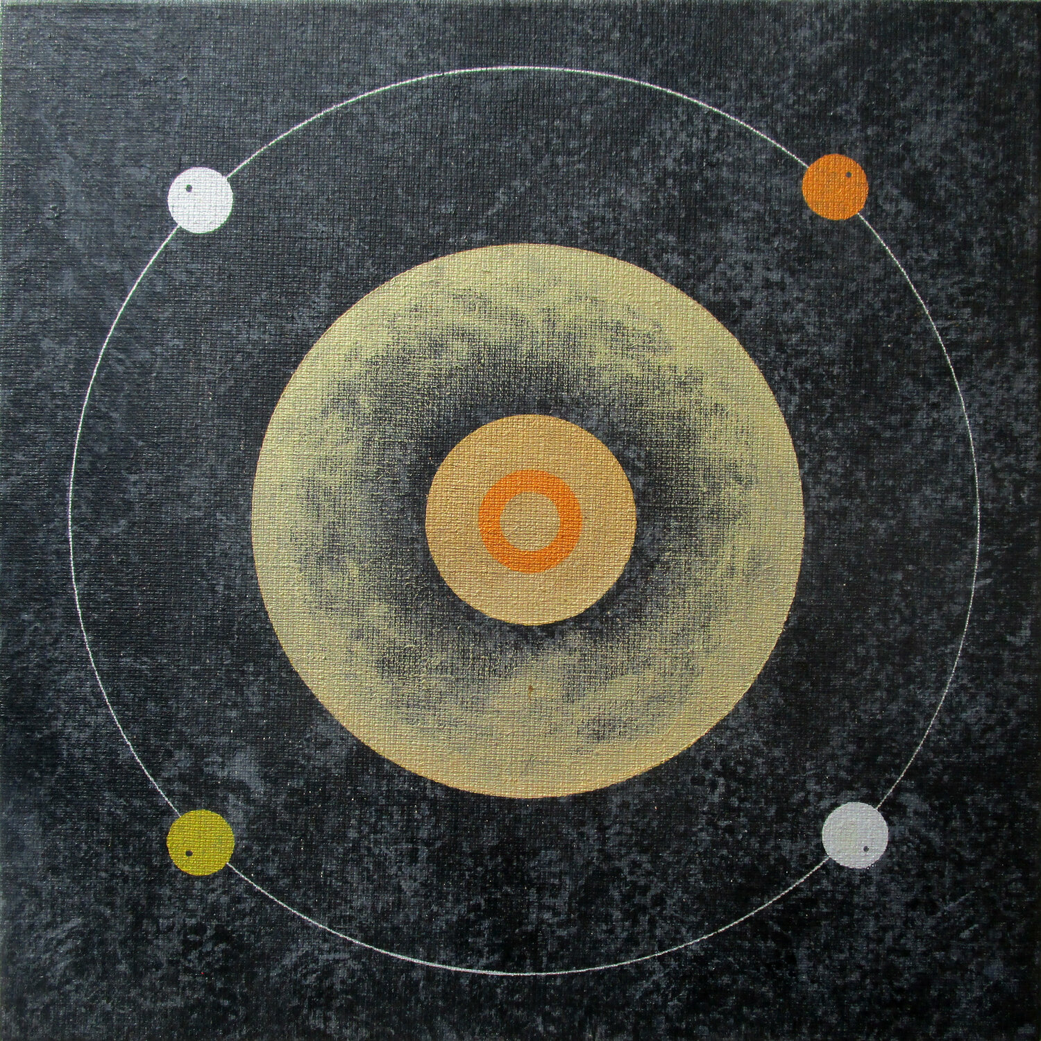 kleine Kornkreise 1 Jörg "Yogi" Schäfer Original painting for sale