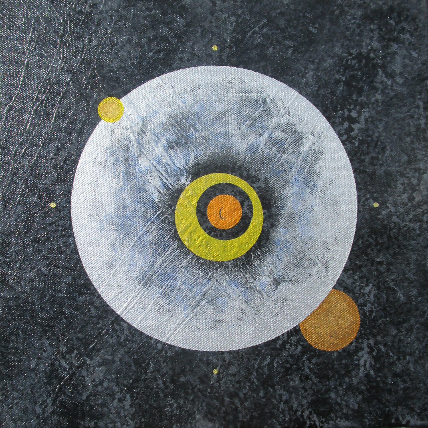 kleine Kornkreise 2 Jörg "Yogi" Schäfer Original painting for sale