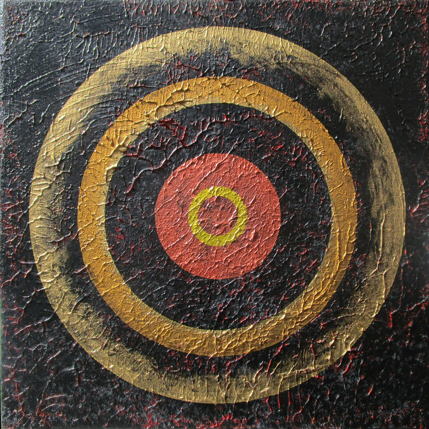 kleine Kornkreise 4 Jörg "Yogi" Schäfer Original painting for sale