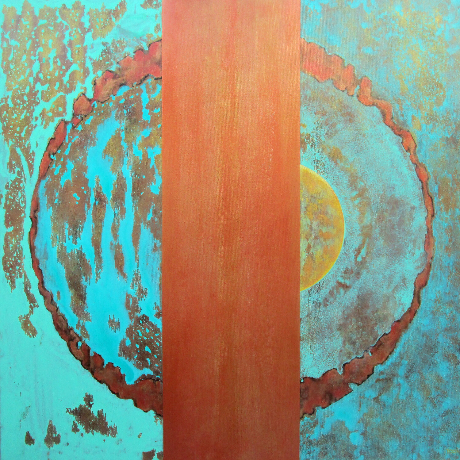 Vintage 4 Jörg "Yogi" Schäfer Original painting for sale