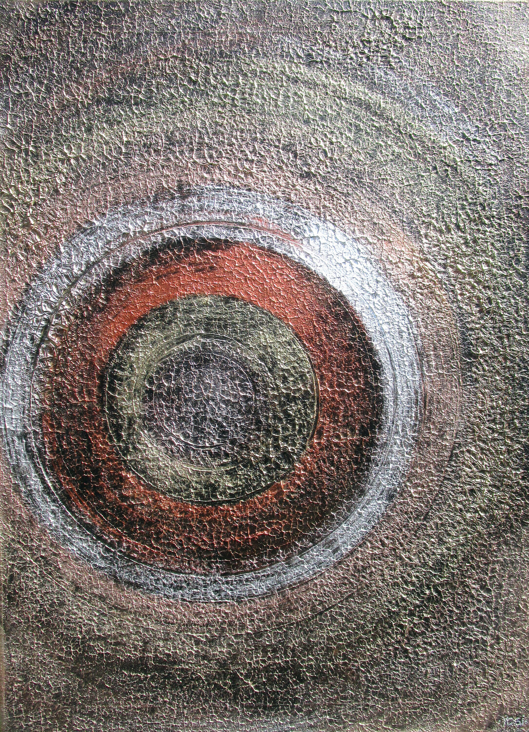 Vibrations 1 Jörg "Yogi" Schäfer Original painting for sale