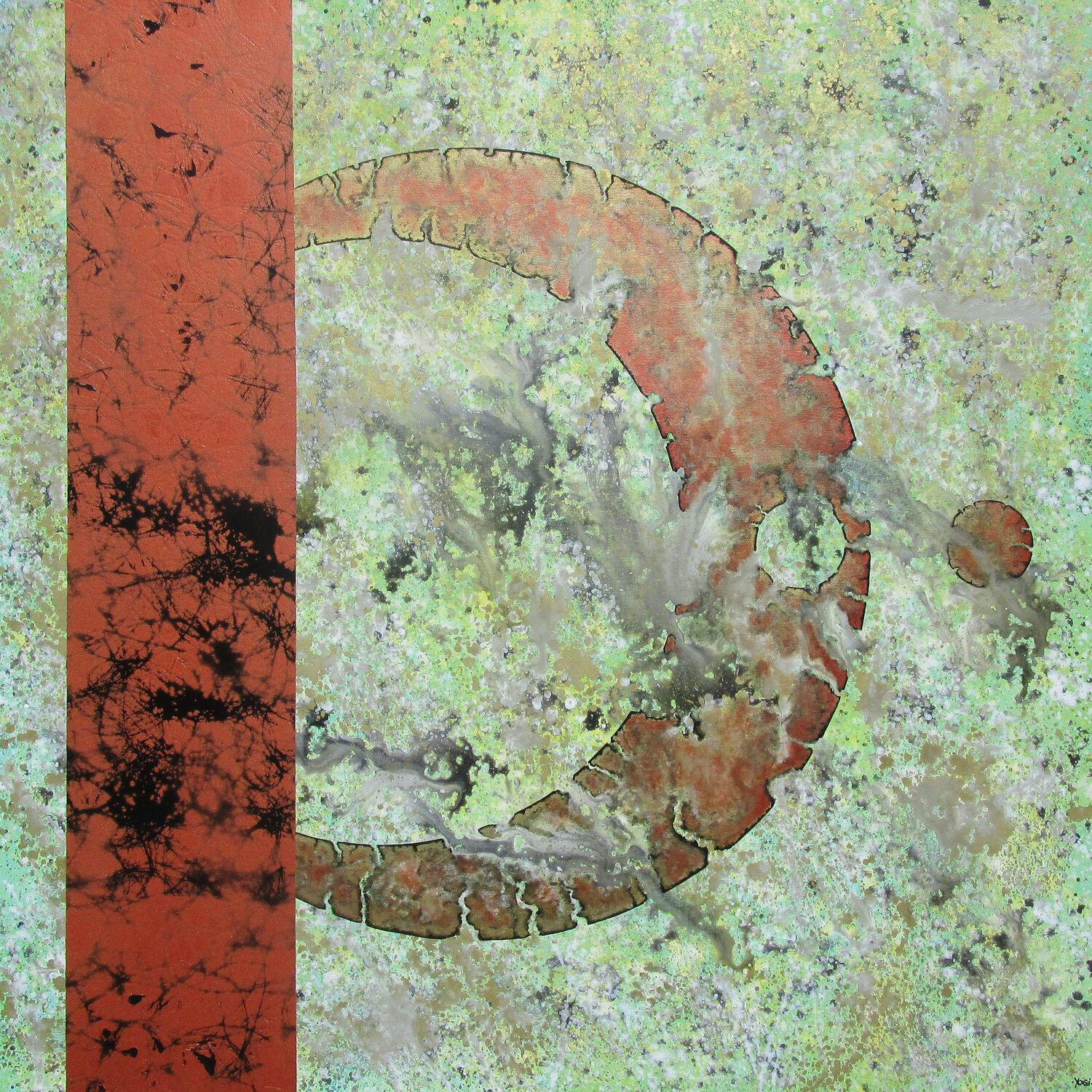 Klangbild 8 Jörg "Yogi" Schäfer Original painting for sale