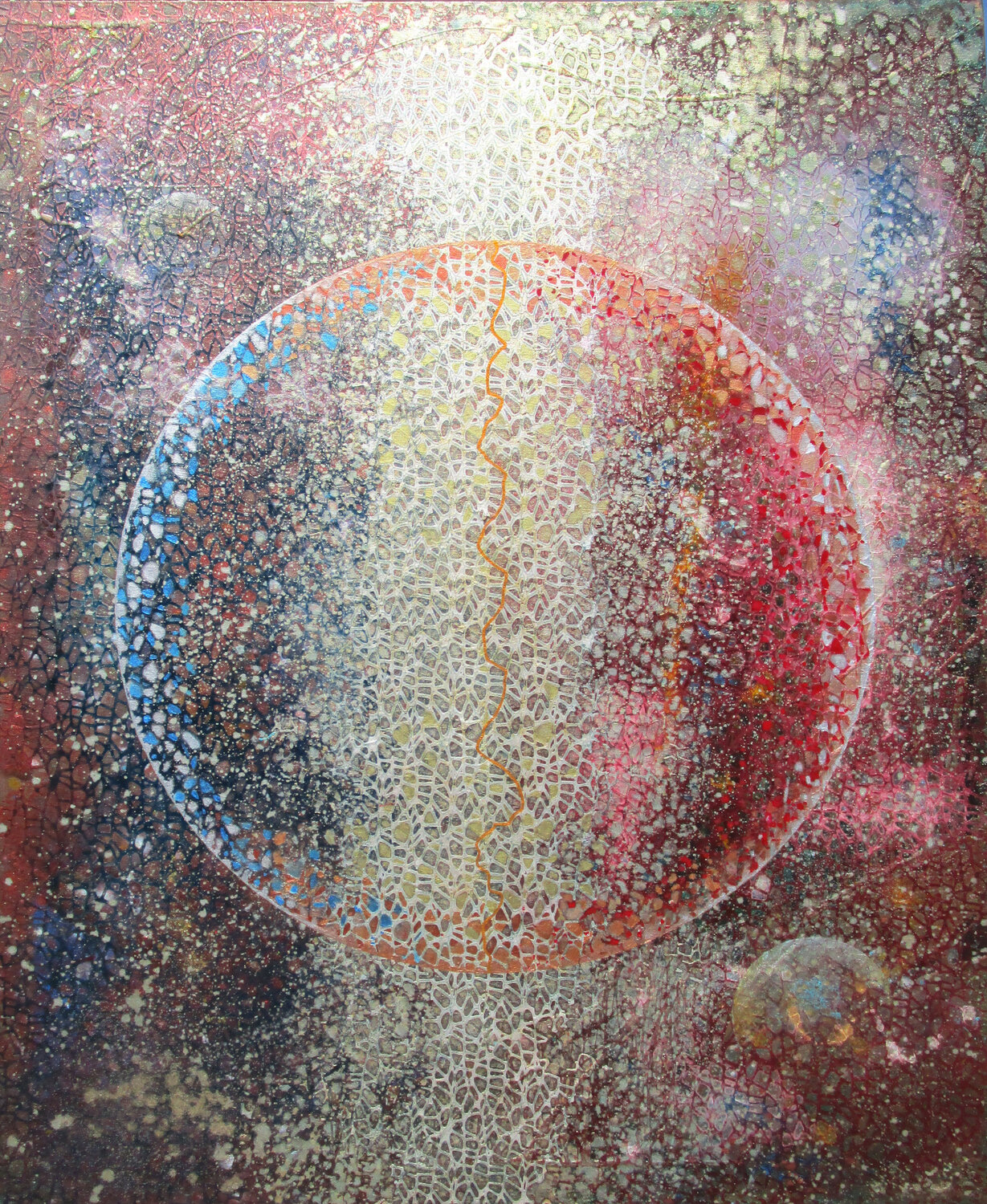 Klangfragmente 1 Jörg "Yogi" Schäfer Original painting for sale