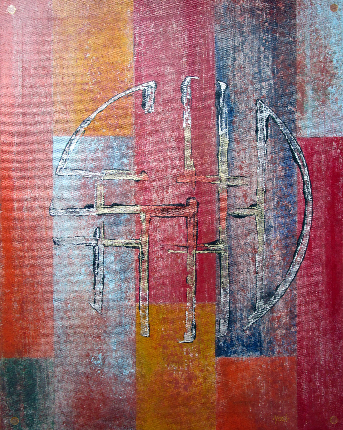 Signs 9 Jörg "Yogi" Schäfer Original painting for sale