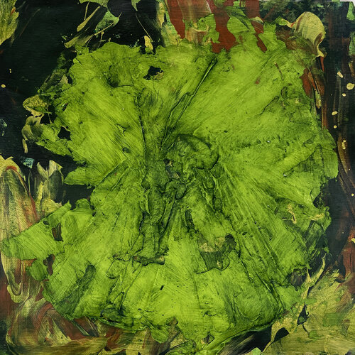 Water Plant II by Romana Jelínková, Painting for Sale on Select