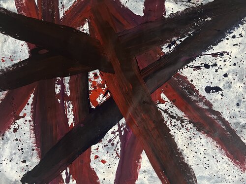Valor’s Crossing to Valhalla by Romana Jelínková, Painting for Sale on Select