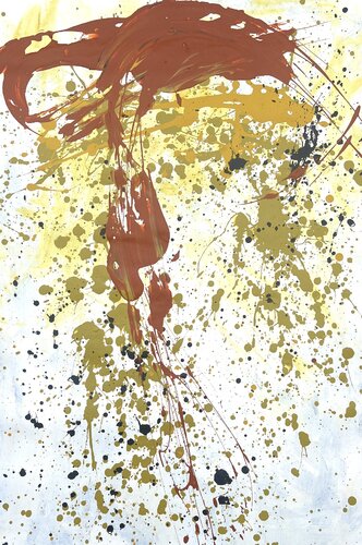 Traces of a Gentle Moment by Romana Jelínková, Painting for Sale on Select