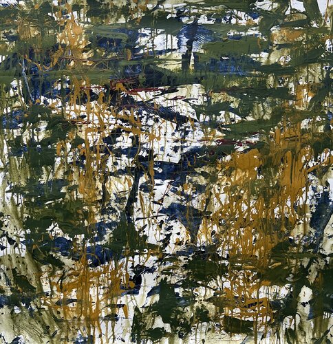 Reflections on the River Surface by Romana Jelínková, Painting for Sale on Select