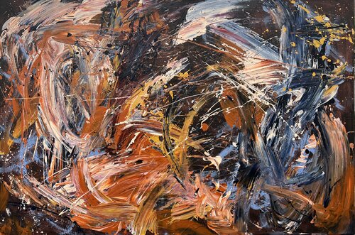 Genesis of Thought by Romana Jelínková, Painting for Sale on Select