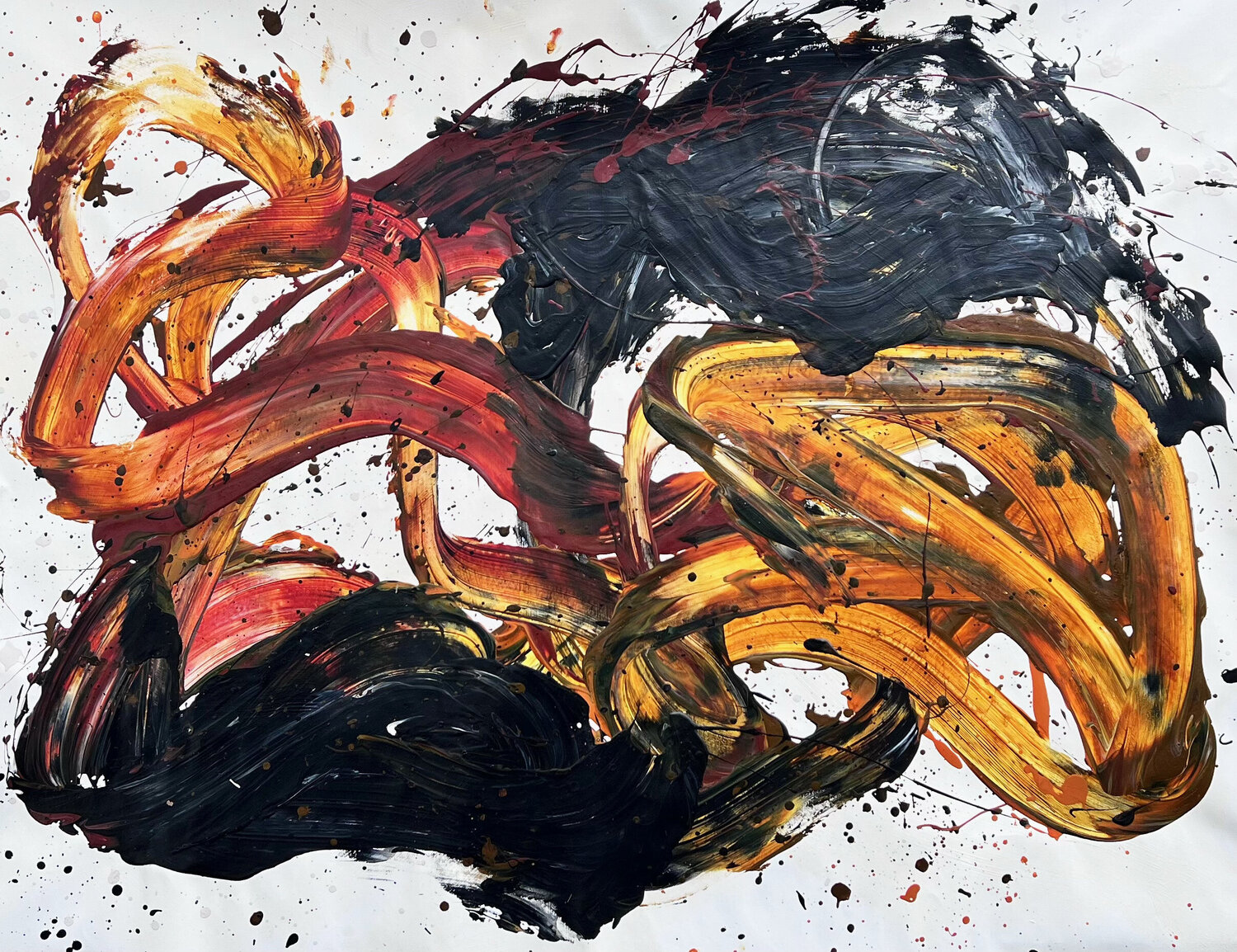 Summer Nights Romana Jelínková Original painting for sale