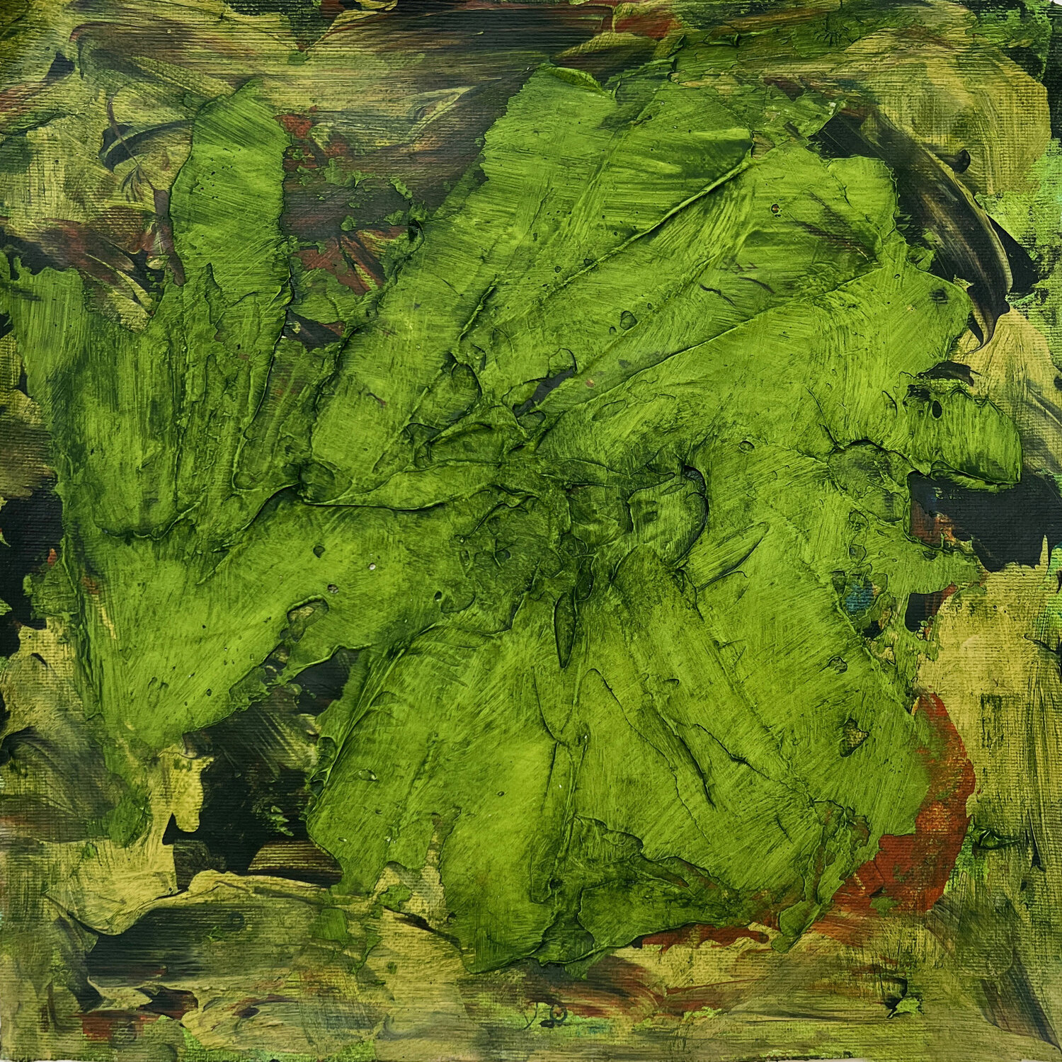 Water Plant III Romana Jelínková Original painting for sale