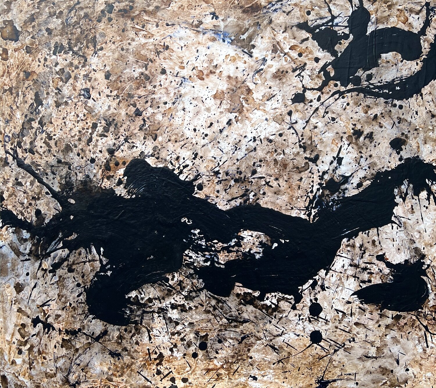 Echo of Thoughts Romana Jelínková Original painting for sale