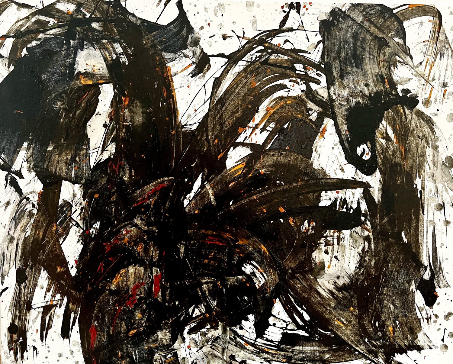 Message from the History I Romana Jelínková Original painting for sale