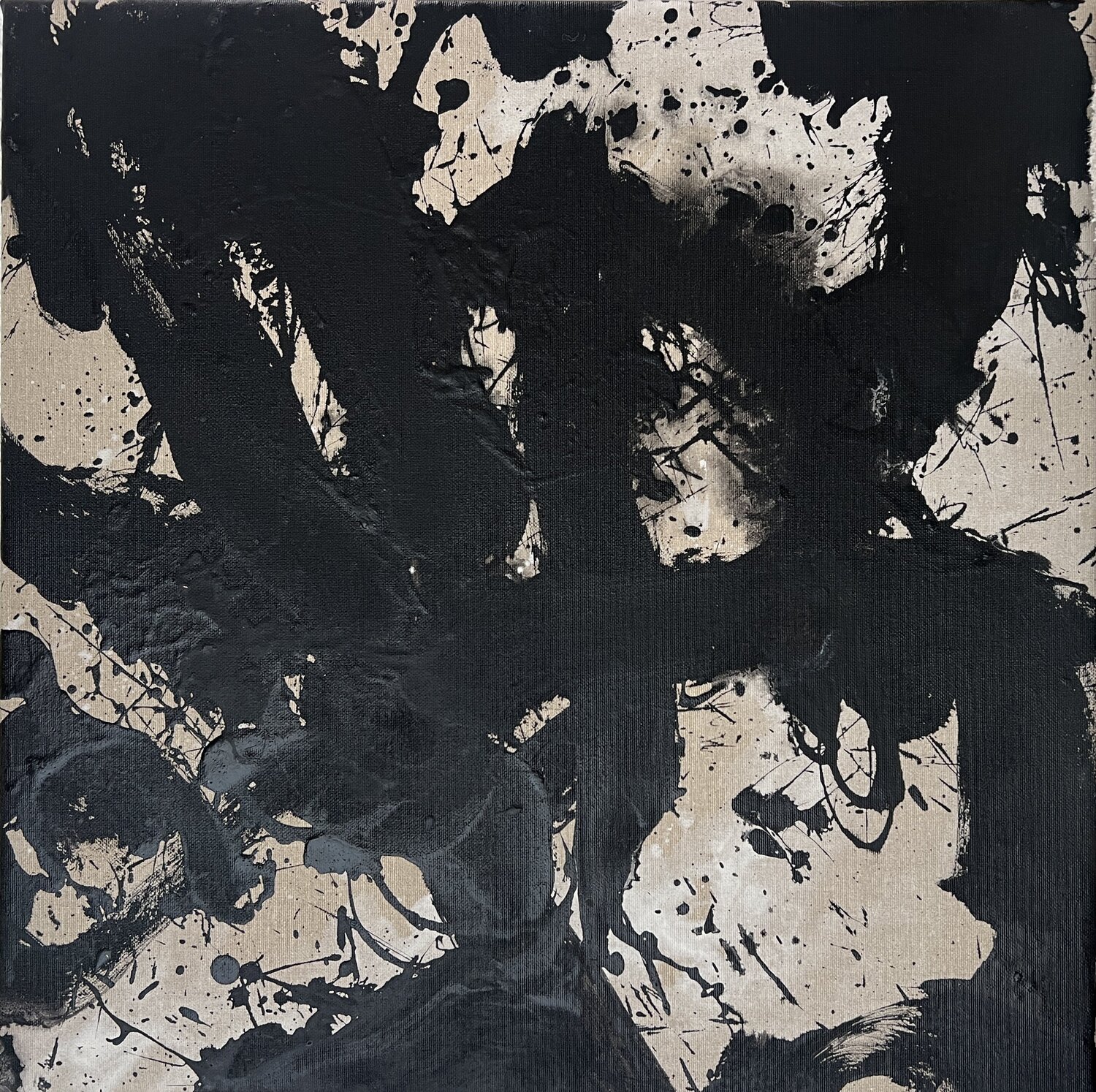 Ultimacy of Black No. 2 Romana Jelínková Original painting for sale