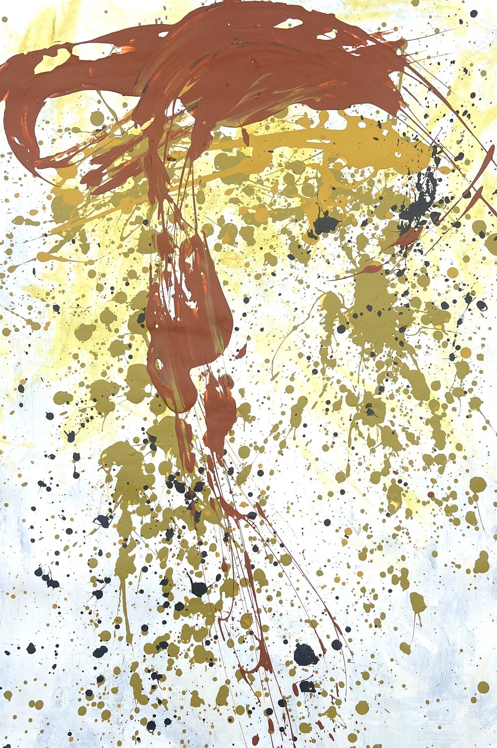 Traces of a Gentle Moment Romana Jelínková Original painting for sale