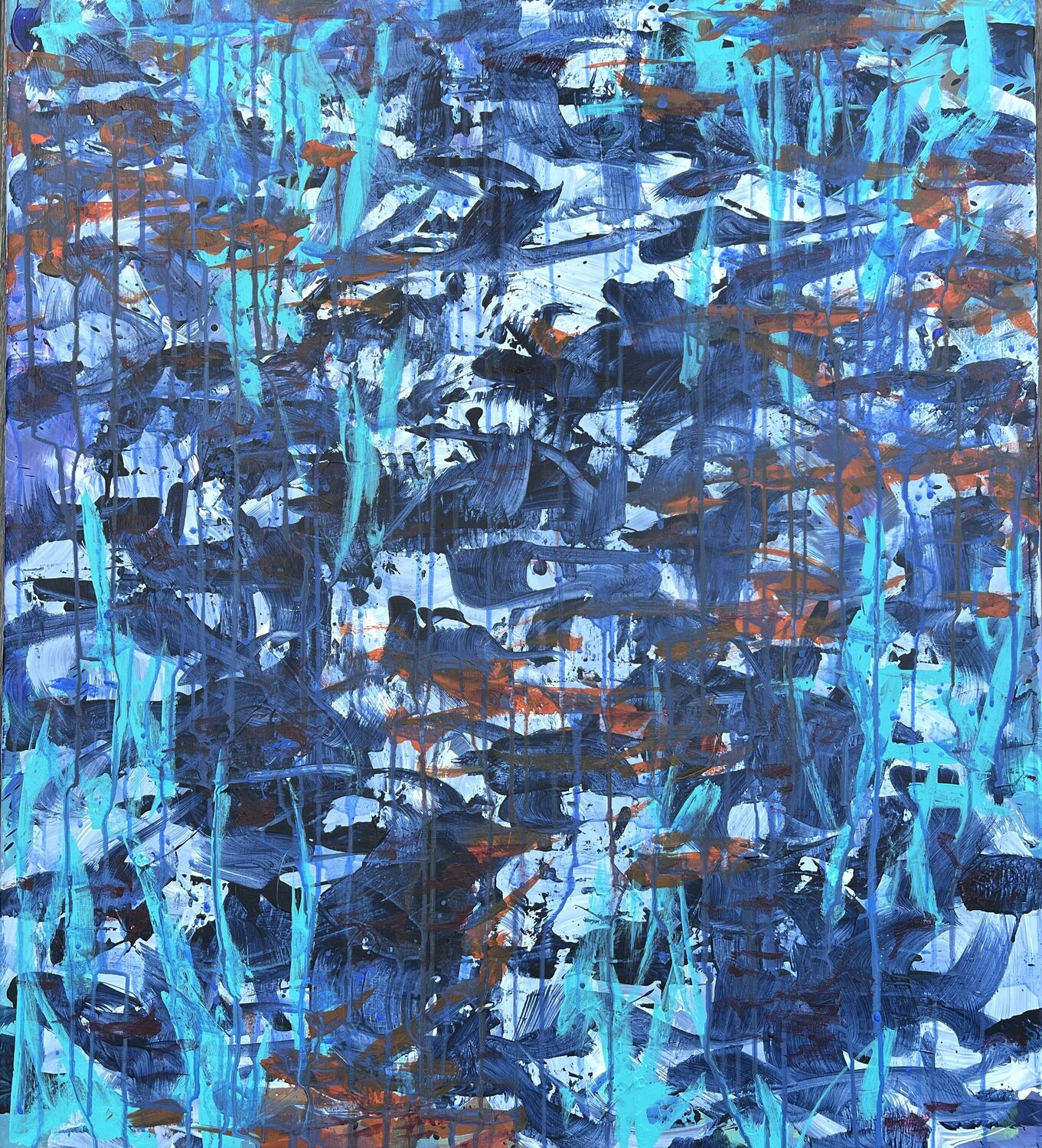 Space of Clarity Romana Jelínková Original painting for sale