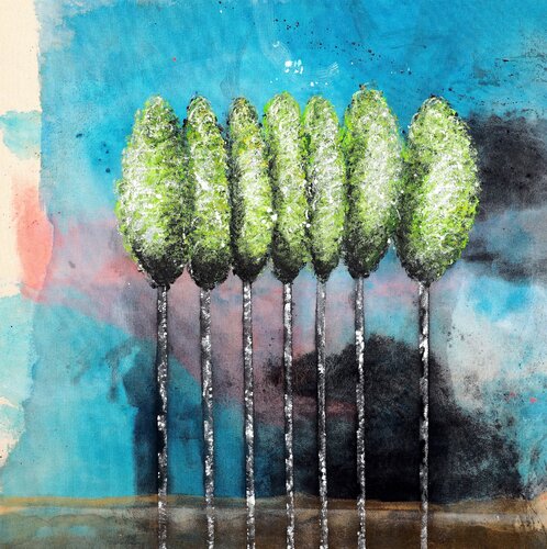 Knowing your presence by POOVI ART, Painting for Sale on Select