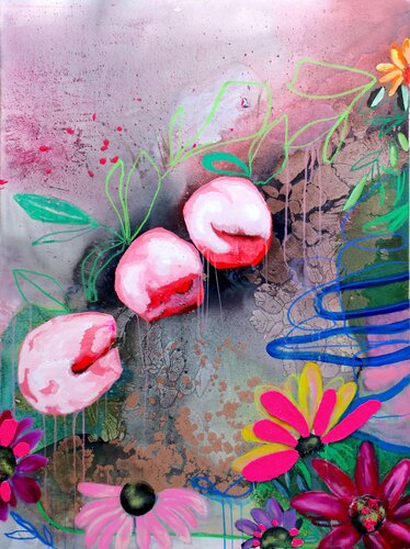 Eclipse fo grace by POOVI ART, Painting for Sale on Select