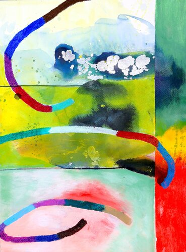 Trying not to disappear by POOVI ART, Painting for Sale on Select