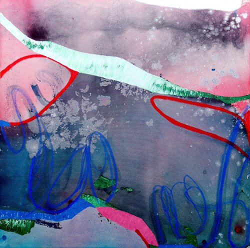 Help by nothing, still holding on by POOVI ART, Painting for Sale on Select
