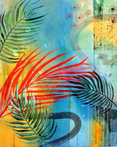 Silent conversations by POOVI ART, Painting for Sale on Select