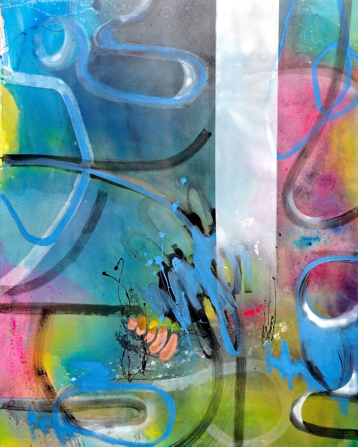 Be led by the dreams POOVI ART Original painting for sale