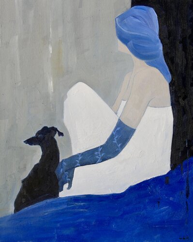 Modern Anxiety 22 by Li Lee-Archer, Painting for Sale on Select