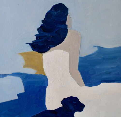 Modern Anxiety 29 by Li Lee-Archer, Painting for Sale on Select