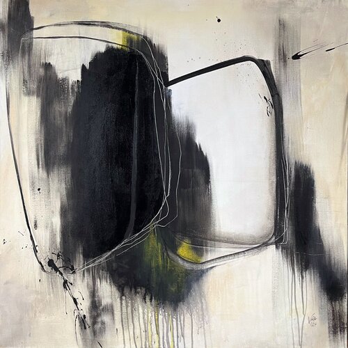 Sometimes you lose, even if it's just the color from time to time N° 03 11 24 by Vera Jochum, Painting for Sale on Select
