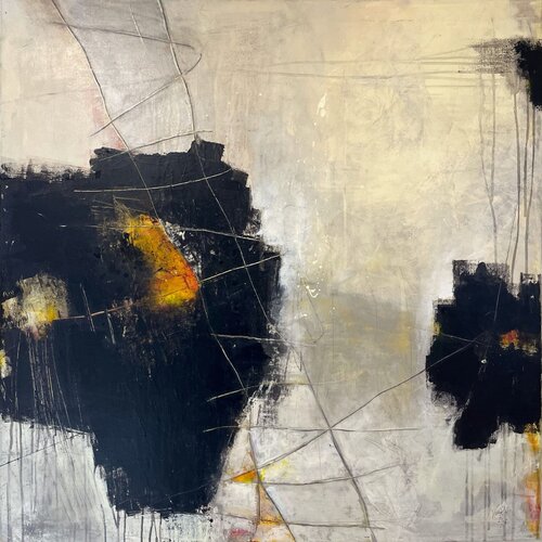 Outside the focal point, N° 01 02 25 by Vera Jochum, Painting for Sale on Select