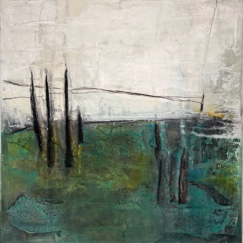 Silent Echo, N° 06 05 25 by Vera Jochum, Painting for Sale on Select