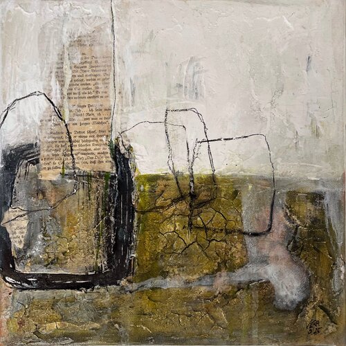 Forgotten words, N° 07 05 25 by Vera Jochum, Painting for Sale on Select
