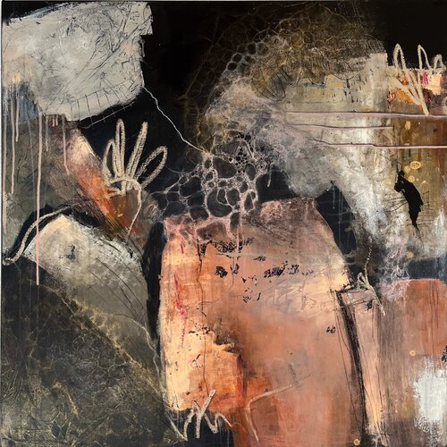 Echo of a touch, N° 03 06 25 by Vera Jochum, Painting for Sale on Select