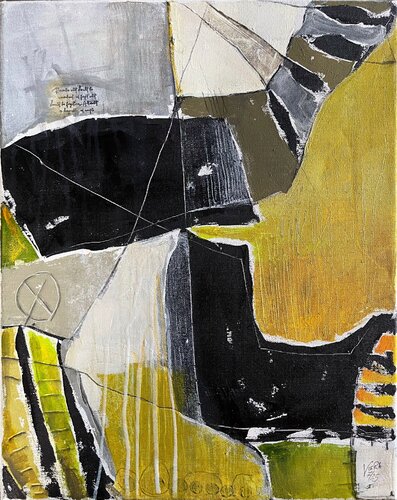 Lines and Fields, N° 03 07 25 by Vera Jochum, Painting for Sale on Select
