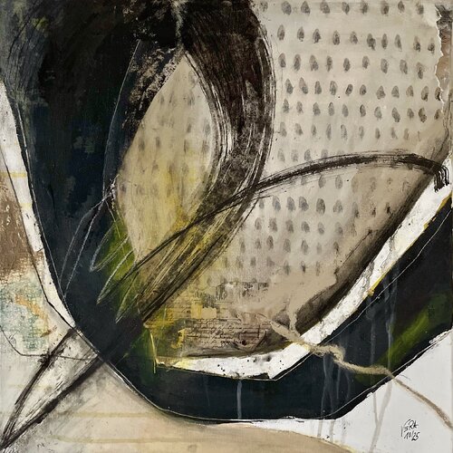 Tipping Point. N° 02 10 25 by Vera Jochum, Painting for Sale on Select