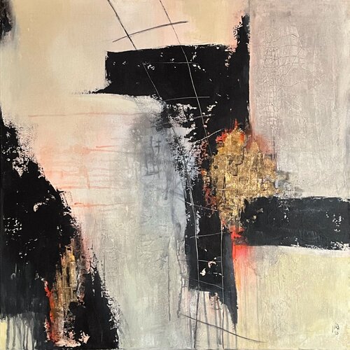 A Story of Graceful Final Lines, N° 02 11 25 by Vera Jochum, Painting for Sale on Select