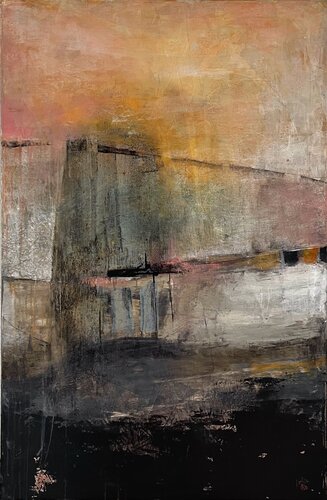 A quiet break, N° 03 03 26 by Vera Jochum, Painting for Sale on Select